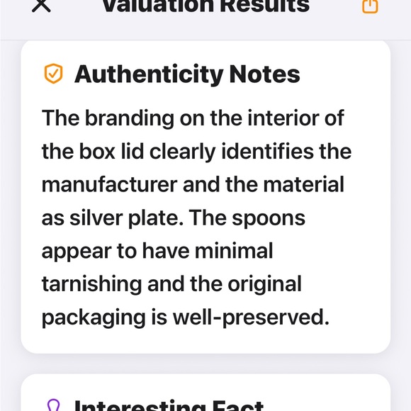Silver Plate Spoon Set - Picture 7 of 7